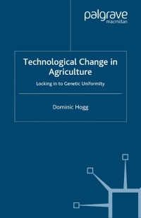 Titelbild: Technological Change In Agriculture 9780333751398