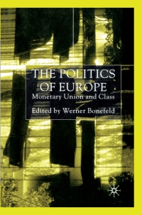 Imagen de portada: The Politics of Europe 9780333920107