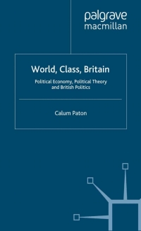 Cover image: World, Class, Britain 9780333733929