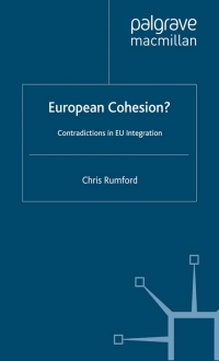 Imagen de portada: European Cohesion 1st edition 9780333774694