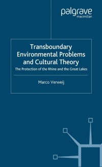 Titelbild: Transboundary Environmental Problems and Cultural Theory 9781349423170
