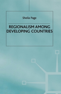 Cover image: Regionalism among Developing Countries 9780333774861