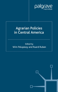 Cover image: Agrarian Policies in Central America 1st edition 9780333753866