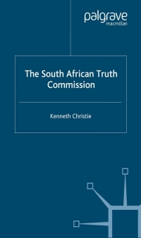 Titelbild: The South African Truth Commission 9780333691267