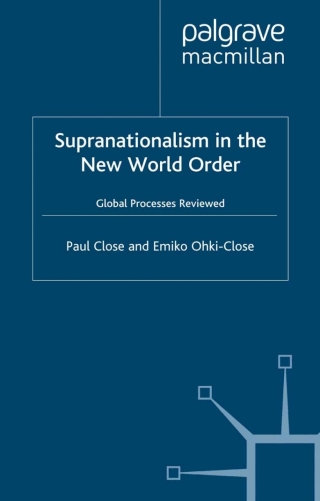 Imagen de portada: Supranationalism in the New World Order 9780333637562