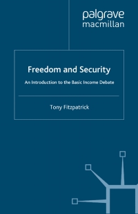 Imagen de portada: Freedom and Security 9780333721940