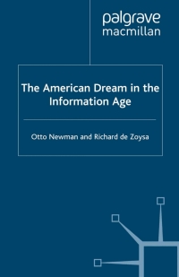 Imagen de portada: The American Dream in the Information Age 9780333733790