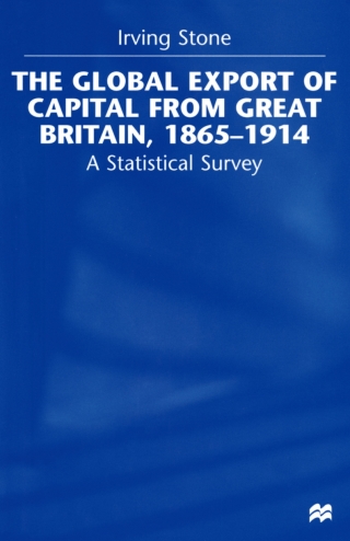 Omslagafbeelding: The Global Export of British Capital 9781349147182