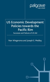 Cover image: US Economic Development Policies Towards the Pacific Rim 9780333670149