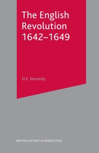 Imagen de portada: The English Revolution 1642-1649 1st edition 9780333631805