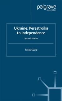 Cover image: Ukraine: Perestroika to Independence 2nd edition 9780333738443