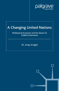 Imagen de portada: A Changing United Nations 9780333801512