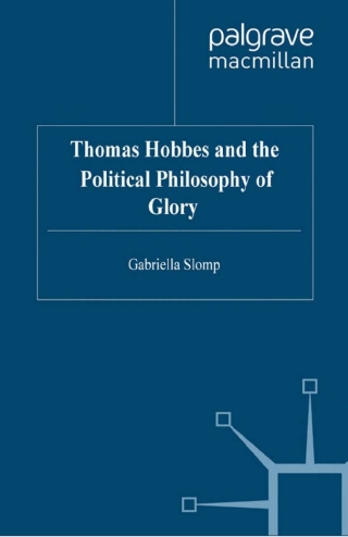 Immagine di copertina: Thomas Hobbes and the Political Philosophy of Glory 9780333726426
