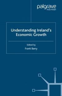 Cover image: Understanding Ireland's Economic Growth 1st edition 9780333733622