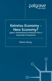 Cover image: Keiretsu Economy - New Economy? 9780333921753