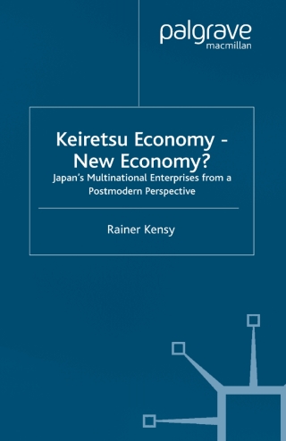Imagen de portada: Keiretsu Economy - New Economy? 9780333921753