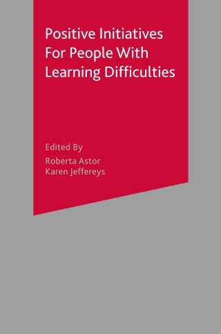 Cover image: Positive Initiatives for People with Learning Difficulties 1st edition 9780333672082