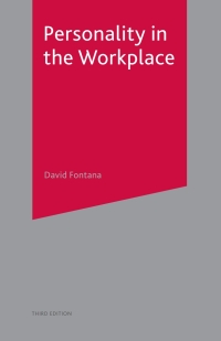 Cover image: Personality in the Workplace 1st edition 9780333735473