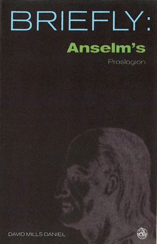 Cover image: Anselm's Proslogion 9780334040385