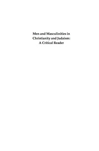 Imagen de portada: Men and Masculinities in Christianity and Judaism 9780334041917