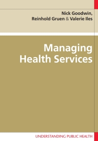 صورة الغلاف: Managing Health Services 1st edition 9780335218523