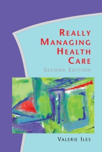 Omslagafbeelding: Really Managing Health Care 2nd edition 9780335210091