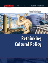Cover image: Rethinking Cultural Policy 1st edition 9780335207015