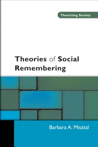 Cover image: Theories of Social Remembering 1st edition 9780335208319