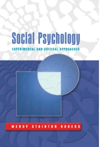 Imagen de portada: Social Psychology 9780335211265