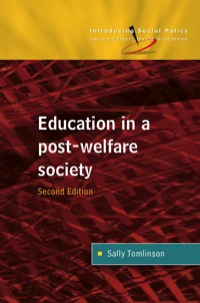 Cover image: Education in a Post-Welfare Society 2nd edition 9780335217533