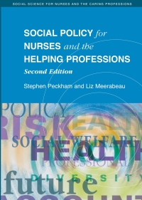 Imagen de portada: Social Policy for Nurses and the Helping Professions 2nd edition 9780335219629
