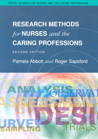 Omslagafbeelding: Research Methods for Nurses and the Caring Professions 2nd edition 9780335196975