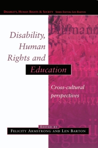 Imagen de portada: Disability, Human Rights and Education 1st edition 9780335204571