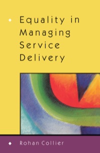 Cover image: Equality In Managing Service Delivery 1st edition 9780335197293