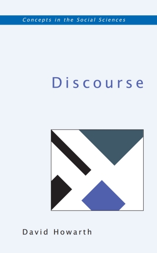 Cover image: Discourse 1st edition 9780335200702