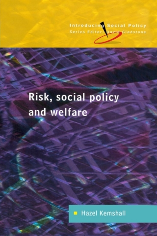 Imagen de portada: Risk, Social Policy and Welfare 1st edition 9780335204090
