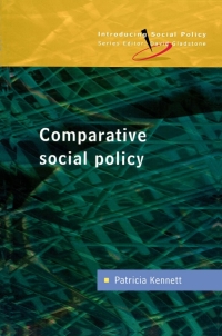 Cover image: Comparative Social Policy 1st edition 9780335201235