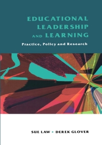Cover image: Educational Leadership and Learning 1st edition 9780335197521