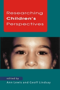 Cover image: Researching Children's Perspectives 1st edition 9780335202799