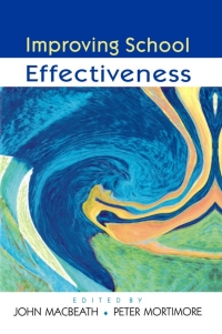 Cover image: Improving School Effectiveness 1st edition 9780335206872