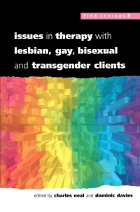 Cover image: Issues In Therapy With Lesbian, Gay, Bisexual And Transgender Clients 1st edition 9780335203314
