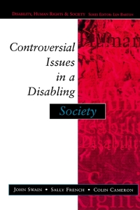 Cover image: Controversial Issues in a Disabling Society 1st edition 9780335209040