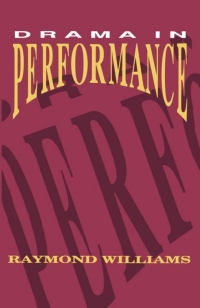 Imagen de portada: Drama in Performance 1st edition 9780335096589
