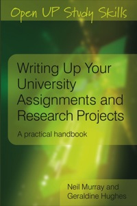 Imagen de portada: Writing up your University Assignments and Research Projects 1st edition 9780335227174