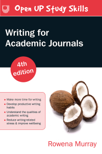 Imagen de portada: Writing for Academic Journals 4th edition 9780335248407