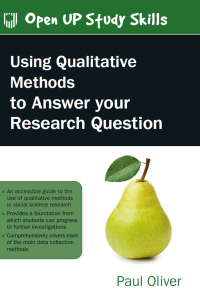 Cover image: Using Qualitative Methods to Answer Your Research Question 9780335248957