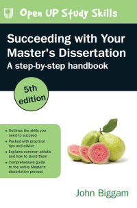Cover image: Succeeding with Your Master's Dissertation: A Step-by-Step Handbook 5th edition 9780335249817