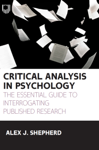 表紙画像: Ebook: Critical Analysis in Psychology: The Essential Guide to Interrogating Published Research 1st edition 9780335249893