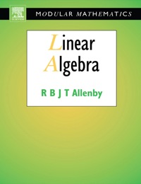 Cover image: Linear Algebra 9780340610442
