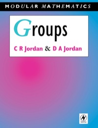 表紙画像: Groups - Modular Mathematics Series 9780340610459
